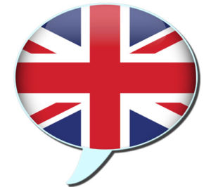 speak british english